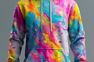 design sublimation hoodie and t shirt
