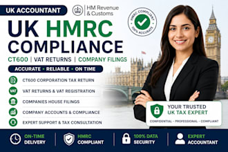 manage UK hmrc compliance ct600 vat returns and company filings