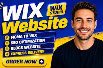design redesign modern wix website redesign wix expert with wix studio and SEO