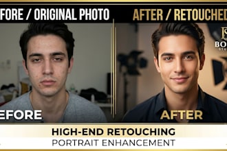 do professional photo editing and photoshop retouching