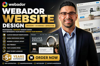 design webador website webador redesign and hostinger website design