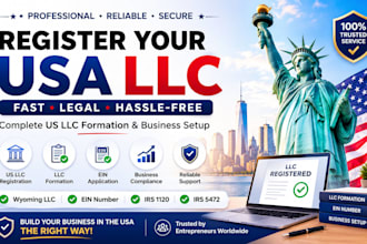 register a US llc and obtain an ein for non US residents