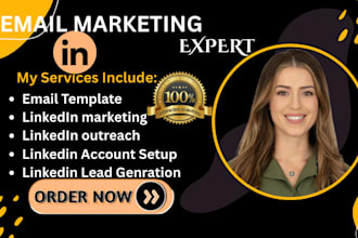 manage linkedin marketing lead generation  outreach personal branding