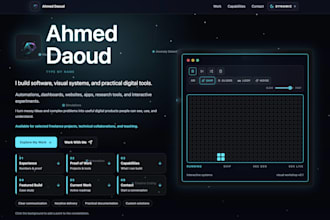 build a modern responsive business website, apps, dashboards
