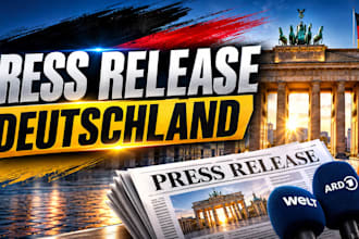 do press release in germany