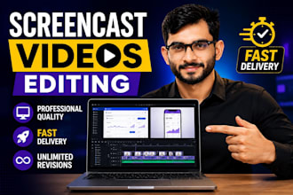 create professional screen recording videos