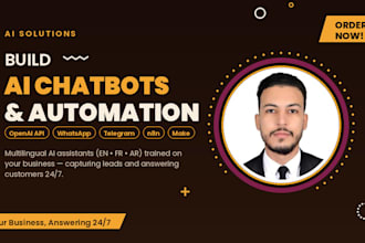 build an ai chatbot or ai automation for your business