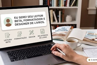 ser seu beta reader do seu livro