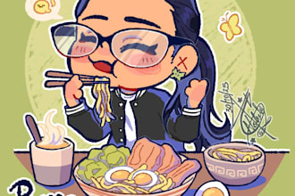 comisiones abiertas de ilustraciones digitales
