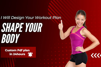 create a personalized workout plan for your fitness goals