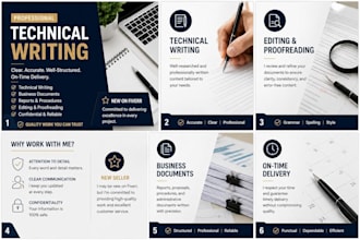 write and edit professional buisiness documents
