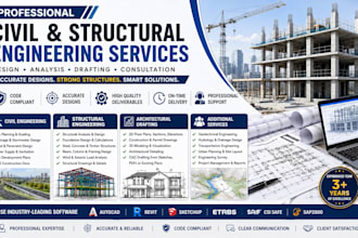 be your civil and structural engineer for civil engineering projects