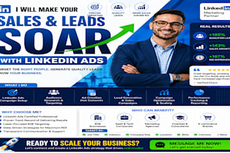 make your sales and leads soar with linkedin ads