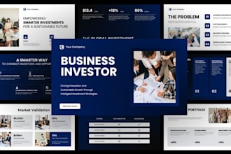 design, revamp, edit corporate business marketing google slides presentation