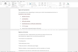 manually translate your documents