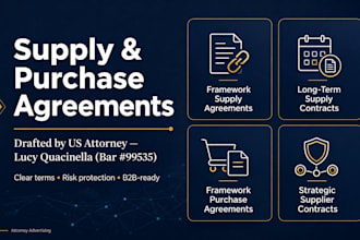 write an ironclad long term supply contract to protect your business
