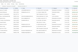 scrape google maps business leads with phone numbers and emails