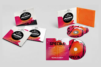 design music album cover, digipak, cd jacket album artwork, other disc packaging