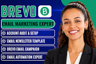 setup brevo email marketing automation campaign design email newsletter template