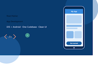develop react native ios and android app development