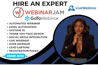 setup webinarjam, goto webinar webinarfuel automated webinar funnel live webinar