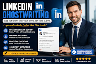 provide linkedin management, profile optimization, and content