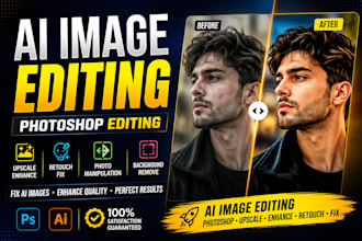 do ai image editing, photo editing photo manipulation fix ai image enhance image