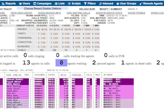 configure and troubleshoot vicidial, voip systems