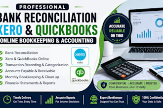 handle bank reconciliation xero online bookkeeping  quickbooks accounting file