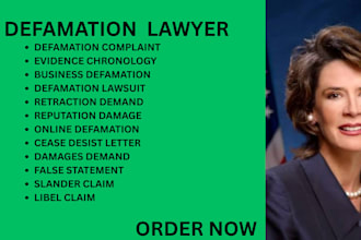 be your ny, ca, texas defamation lawyer for reputation damage, slander and libel