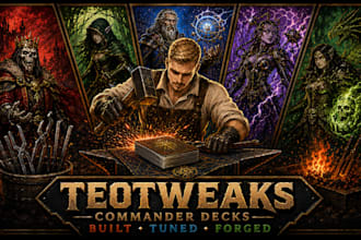 build a custom magic the gathering commander edh deck