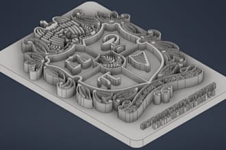 do cnc design, cad to cam, cnc machining with step file for manufacturing