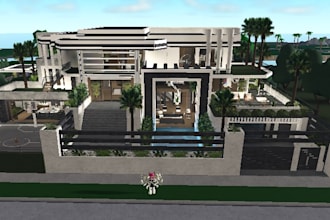 build detailed bloxburg houses, hotels, businesses, custom trees, and more