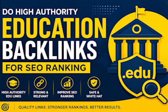 do high authority education backlinks for SEO ranking