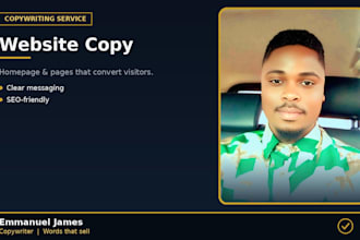 write clear website copy that turns visitors into customers