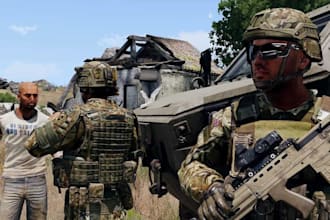 arma 3 scenario mission arma 3 model reskin arma 3 server setup arma reforger