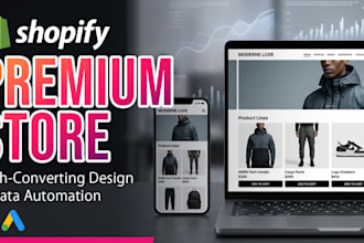 build a premium shopify store optimized for conversions