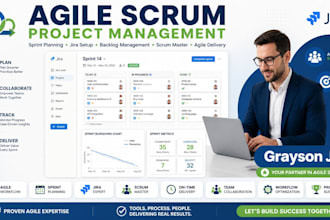 be your agile scrum project manager for successful delivery