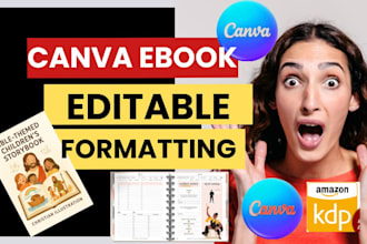 editable canva ebook,canva ebook design, redesign canva ebook, ebook format