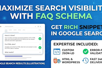 add an optimised faq schema for your website