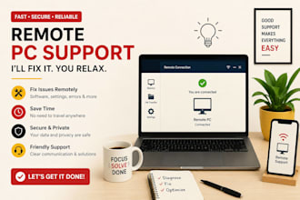 provide it support and troubleshooting