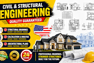 do professional civil and structural engineering analysis and design services