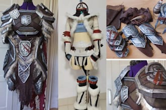 3d cosplay armor wearable eva foam patterns helmets masks props stl files