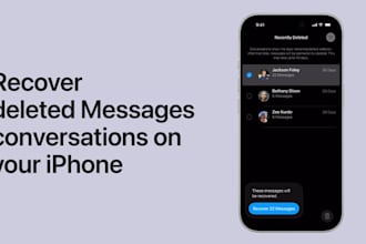 professional recover deleted photos, videos, and messages from any app or device