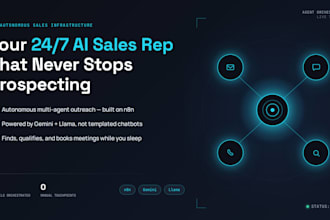 build an autonomous ai sales agent with n8n for cold outreach