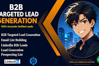 do targeted lead generation, research and email phone list building