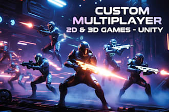develop multiplayer unity 2d, unity 3d game development