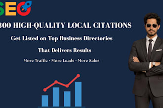 build high quality local citations for your business