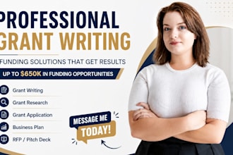 grant writing grant proposal grant research and grant application