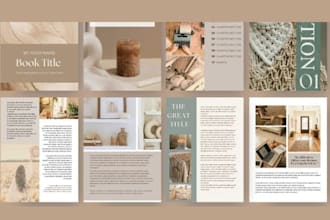 design canva editable ebook, pdf lead magnet, journal workbook worksheet logbook